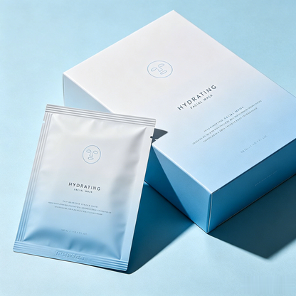 Hydrating Facial Mask Set: Calm Blue Edition